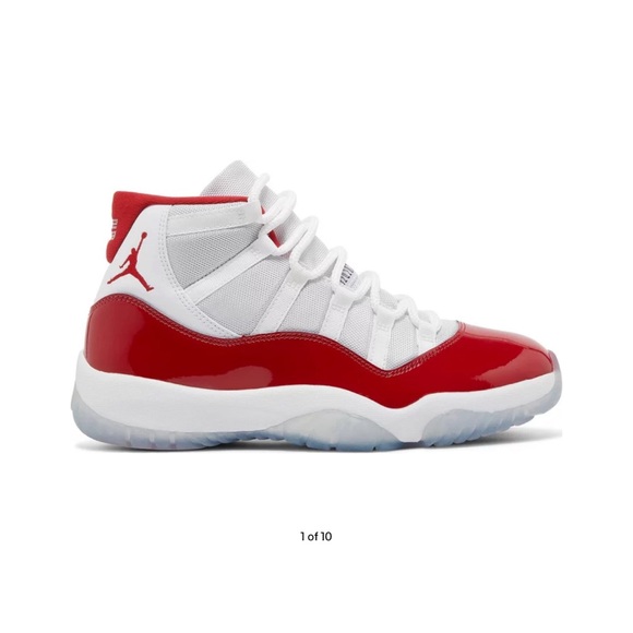 AIR JORDAN 11 RETRO CHERRY RED - Picture 1 of 12